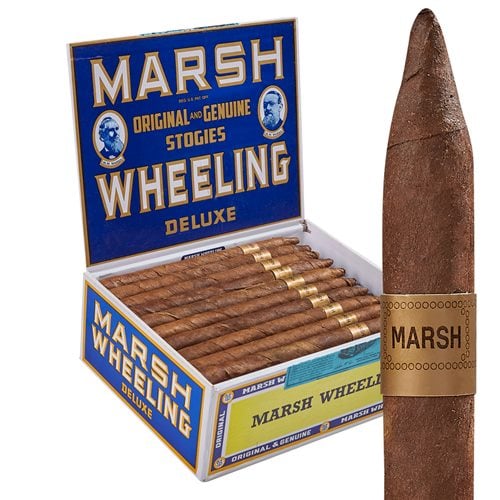 Marsh Wheeling Deluxe Maduro (0.0"x0) Box of 50
