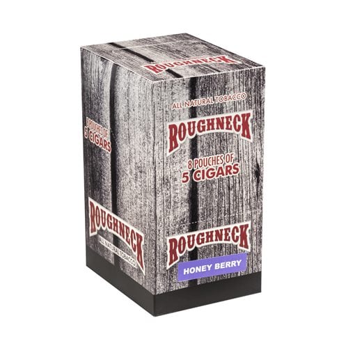 Roughneck Tips Natural Honey Berry (Cigarillos) (4.0"x27) BOX 40
