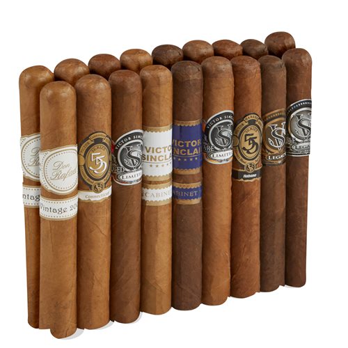 Victor Sinclair Premium Powerhouse 18 Sampler  18 Cigars