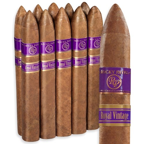 Rocky Patel Royal Vintage Torpedo Pack of 10 Cigars