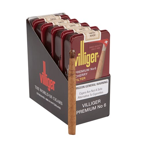 Villiger Premium No. 6 Cherry Cigars