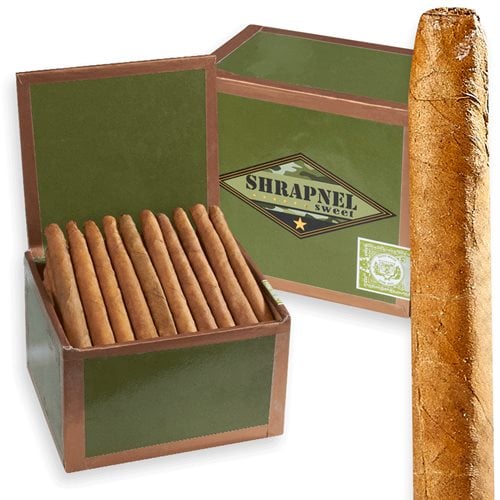 Shrapnel Sweets Cigarillos (3.5"x28) Box of 50