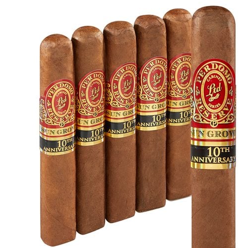 Perdomo Reserve 10th Anniversary Box-Pressed Sun Grown Robusto Cigars