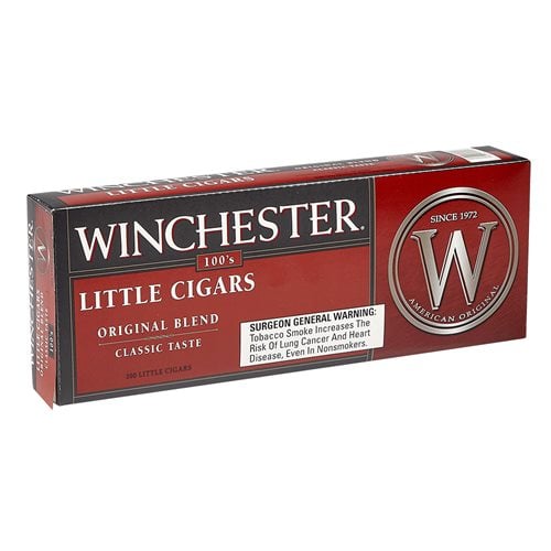 Winchester 100's Natural Filtered Cigarillo Soft Pack (3.8"x20) BOX (200)