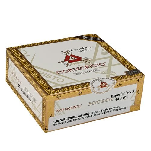 Montecristo White Label Especial No. 3 Connecticut (Corona) (5.5"x44) BOX (27)