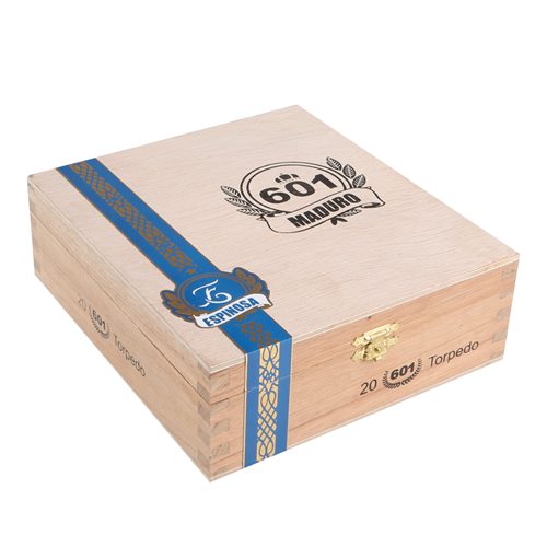 601 Blue Label Box-Pressed Torpedo Maduro (6.1"x52) BOX (20)